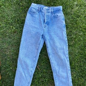 Pacsun High rise straight jeans